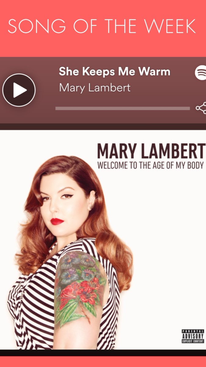 BeAbsolutelyOut's tweet photo. Song of the Week! @marylambertsing #shekeepsmewarm #pride #lgbtq #songoftheweek #absolutelyout https://t.co/DMXP3ybCOM