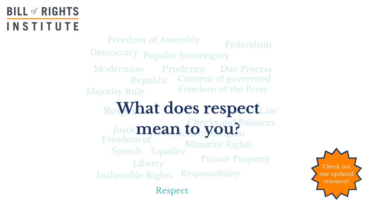 BRInstitute's tweet photo. In our recently updated #BeingAnAmerican resource, we have developed teaching tools to help students learn how to define this term and dozens of others! Check it out https://t.co/lOMF5nFfNl
#BRI #BRInstitute #BRIResources #AmericanVirtues #BeingAnAmerican #AmericanPrinciples https://t.co/RxpRTqJjjw