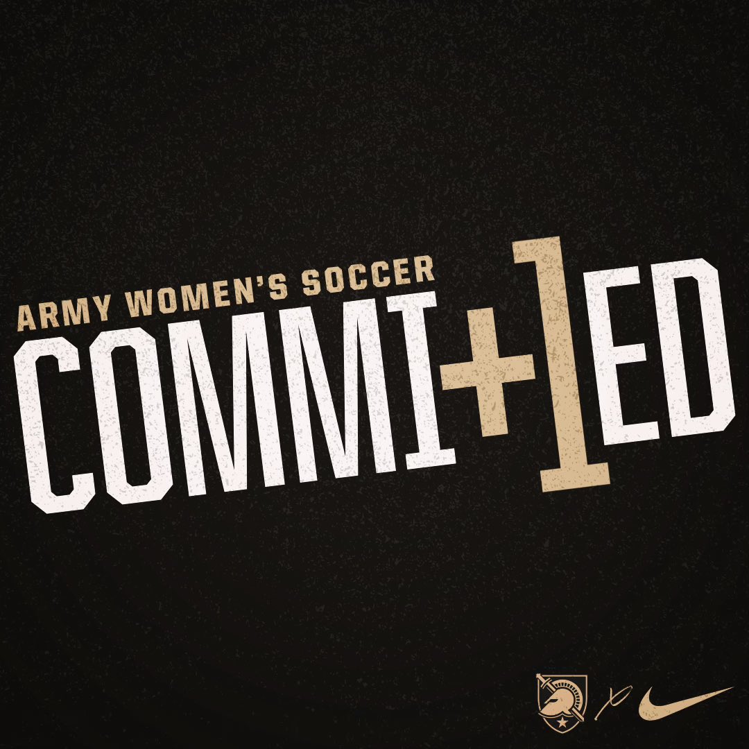 Let’sssssssss goooooo! Kicking off the weekend with another unbelievable addition to our <a href="/ArmyWP_WSoccer/">Army Women's Soccer</a> incoming class of 2023! 🖤💛⚔️

#GoArmy