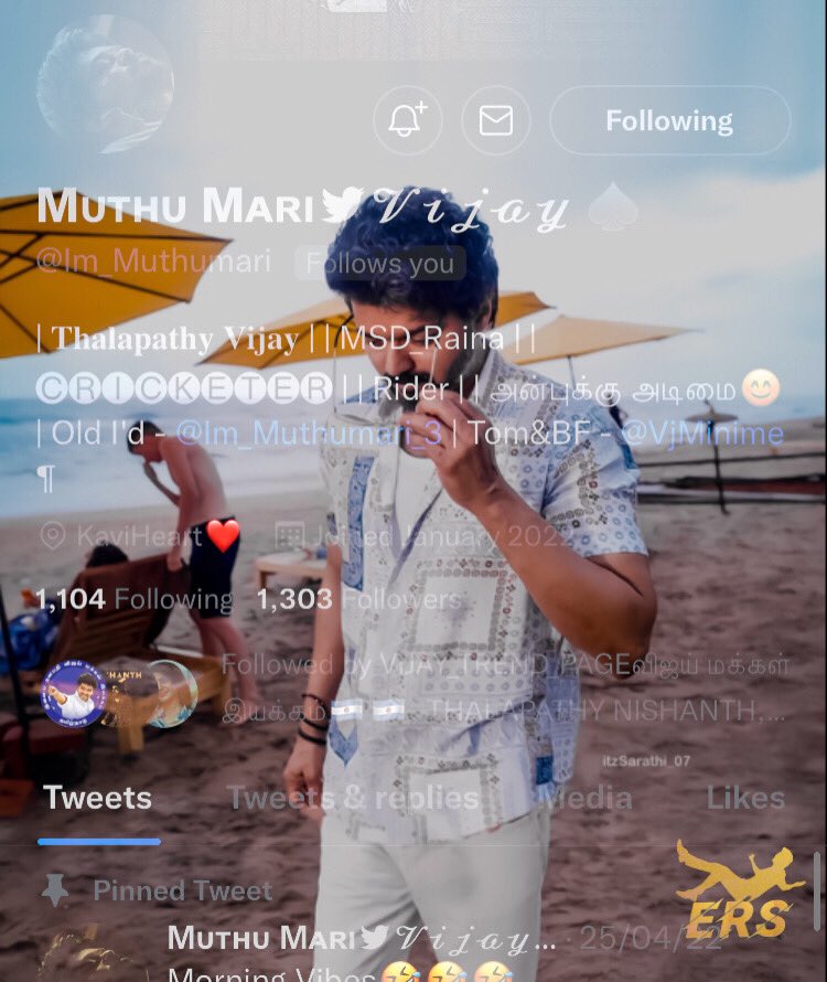 EDITOffl's tweet photo. Congrats All 🔥♥️
@Im_Muthumari For Reaching 1.3K ♥️🔥🔥
 @VjMinime For Reaching 1.8K ♥️🔥🔥

 Edit By  @itzSarathi_07 ♥️🔥
Wishes From #EditReleasingSquad ♥️🤗 #TeamERS 
    #Thalapathy66 #Beast https://t.co/c9OncAr6aj