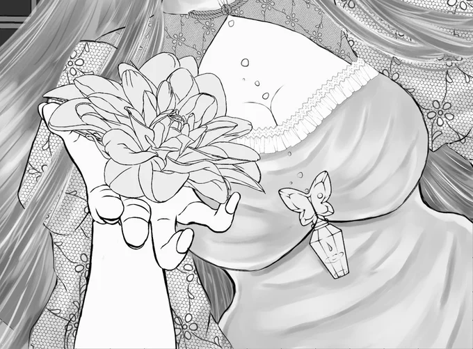 乙女シリーズ新作wip

色が秘密ならグレーにすればいいのかと
気付いた😅

ドレスのシワの塗りに苦戦しました。
どうにも服のシワは難しい。
教本通りに行かないのは
ひなっツの力量不足。
でも頑張って塗ったので良しとする。
今後に期待🐰 