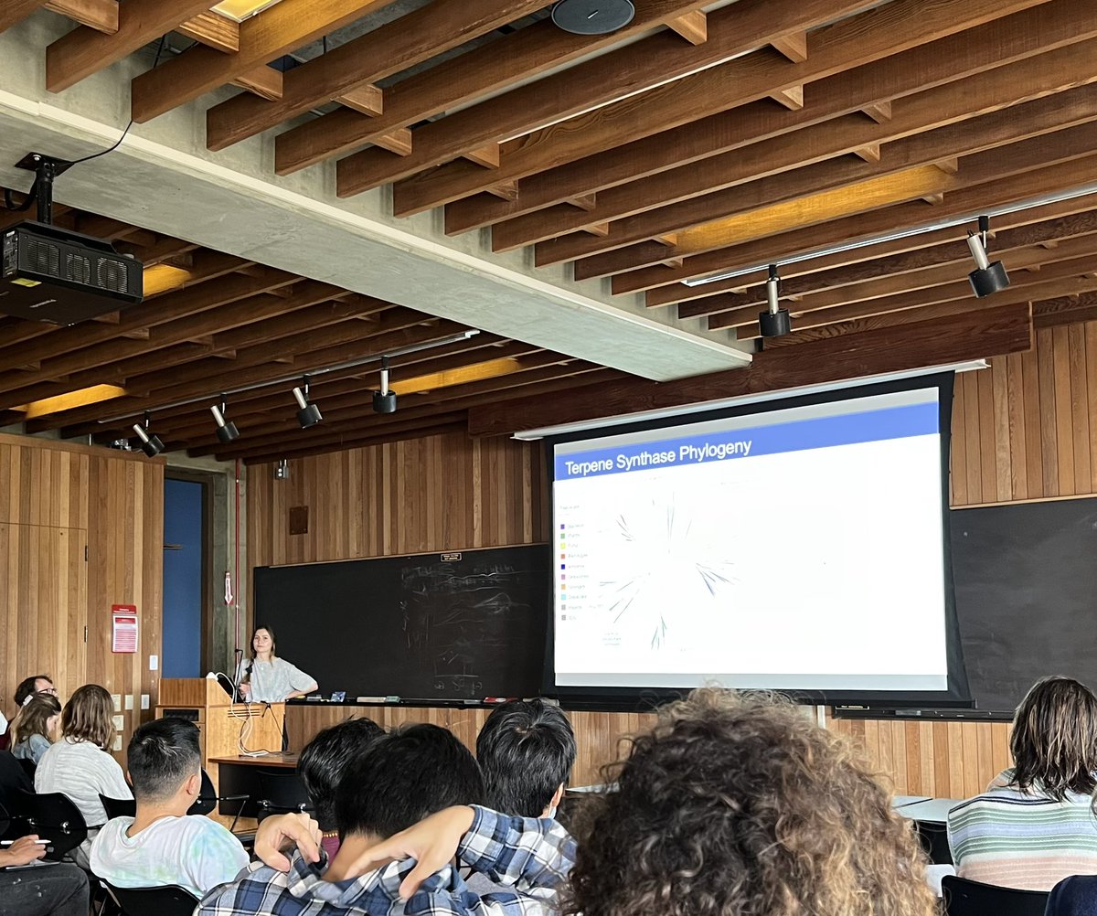 Katherine Maloney (@malonekn) on Twitter photo Excited to be back at the first post-COVID NPAG, featuring three exciting talks about terpene biosynthesis featuring <a href="/taysteele_/">Taylor Steele</a> <a href="/BurkhardtImmo/">Immo Burkhardt</a> and <a href="/ScienceSiren_/">Kayla Wilson</a> of <a href="/moorelabsio/">MooreLabSIO</a> Excited to be back at the first post-COVID NPAG, featuring three exciting talks about terpene biosynthesis featuring <a href="/taysteele_/">Taylor Steele</a> <a href="/BurkhardtImmo/">Immo Burkhardt</a> and <a href="/ScienceSiren_/">Kayla Wilson</a> of <a href="/moorelabsio/">MooreLabSIO</a>