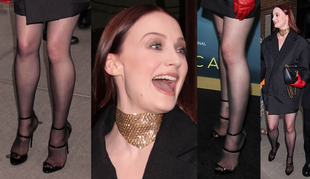Legs Cool on X: "Sophie Turner in Feet and Legs in Pantyhose at The  Staircase Premiere at Museum of Modern Art in NY https://t.co/4hsbwNbG92  https://t.co/7ck4Y1WYrG" / X
