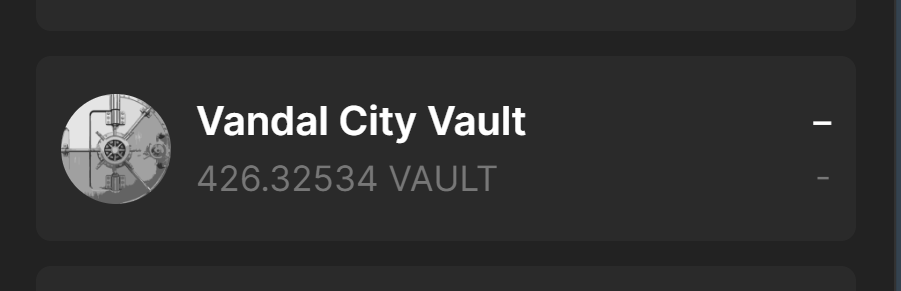 Ready to heist some vaults <a href="/VandalCityCorp/">VNDLS</a>
