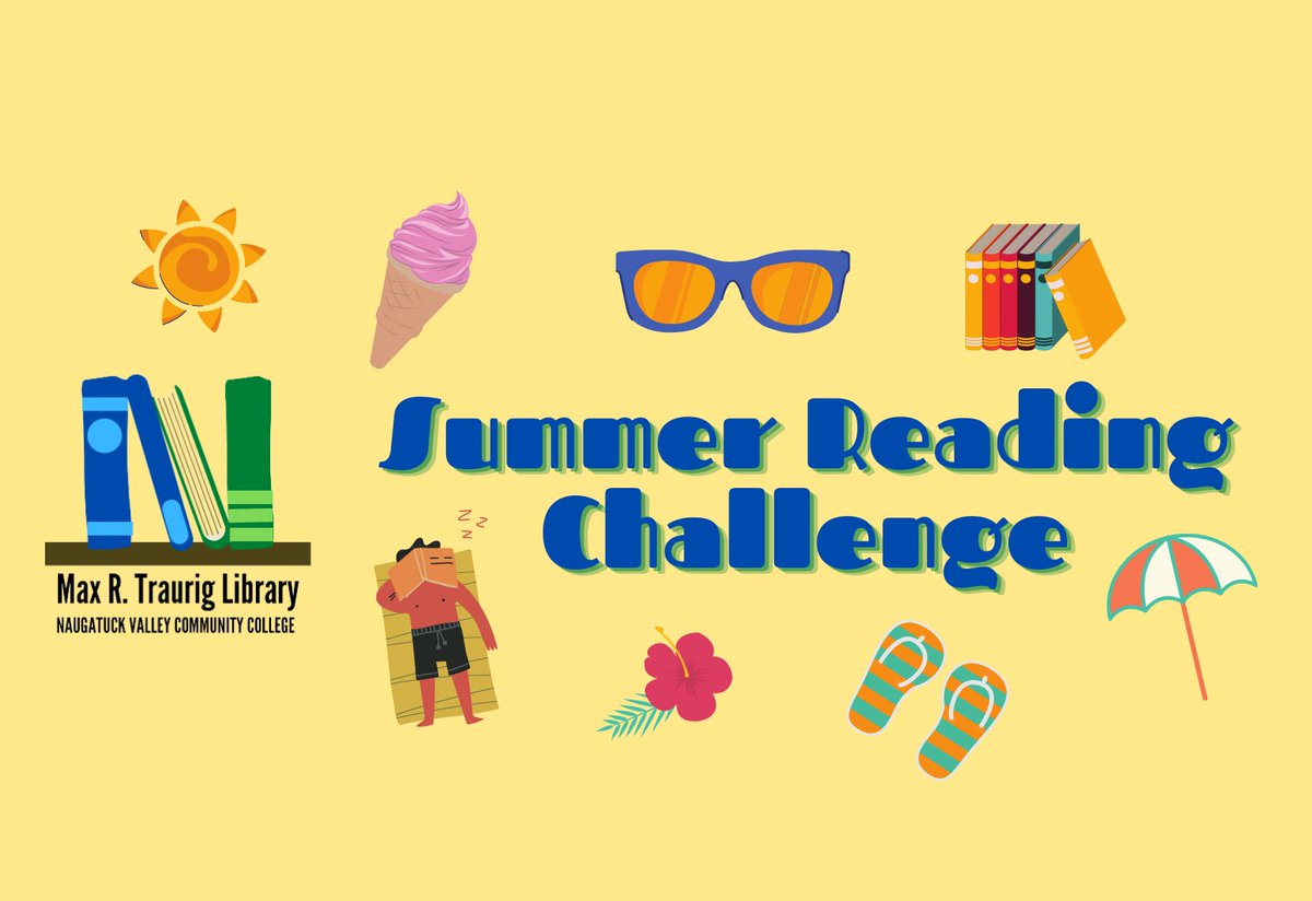 CTStateNV's tweet image. Did you hear about the @nvcclibrary Summer Reading program that's open to NVCC students, faculty, and staff.  This year, we challenge you to read from a variety of categories and give you the opportunity to win prizes! 😀  For more information visit: bit.ly/Summer2022Read…