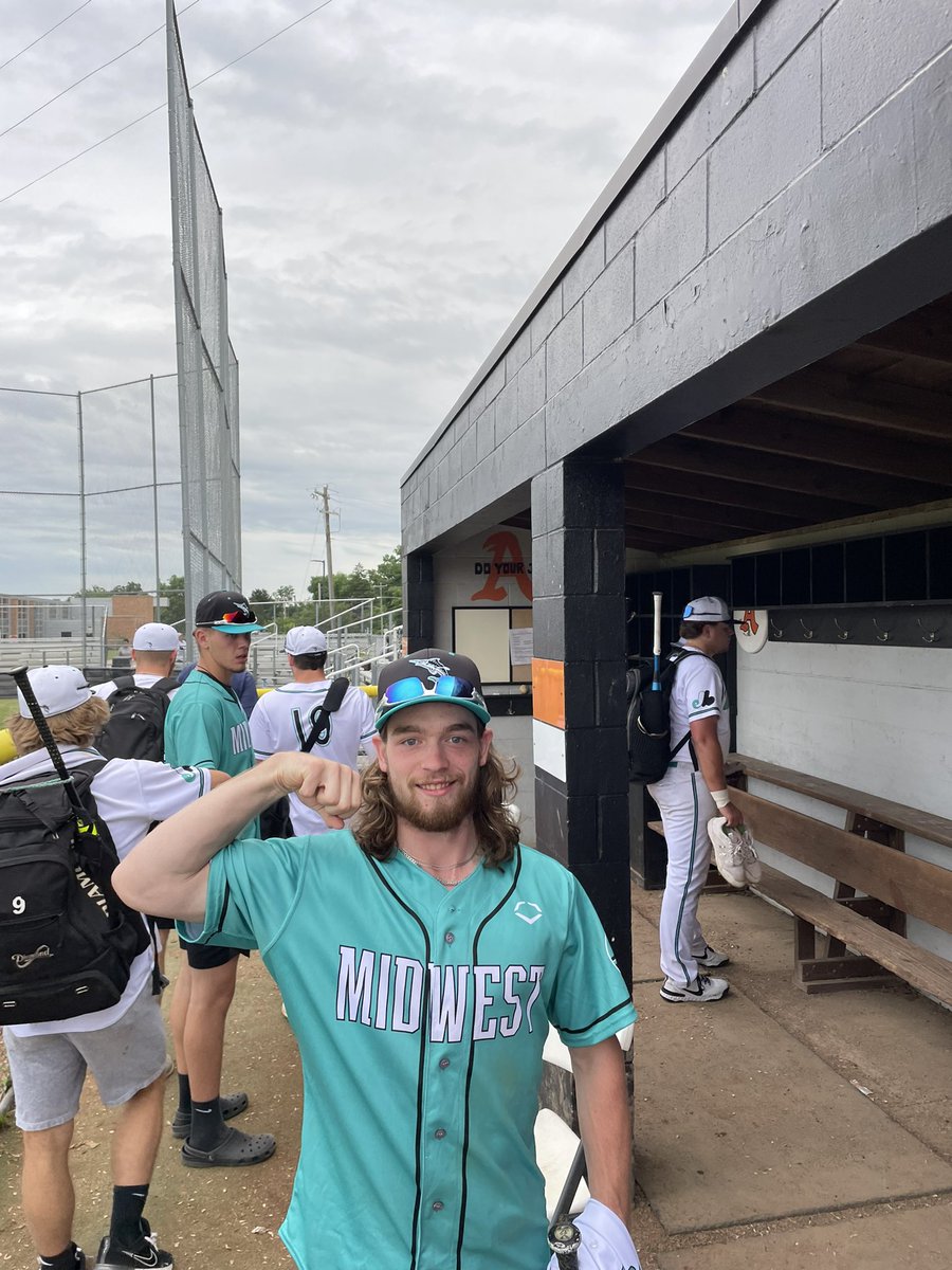 Midwest Marlins 17u <a href="/marlinsbsb2023/">2022 Midwest Marlins 17u</a> take down a very talented Release Baseball Club to move to 6-2 on the summer and 1-1 at Midland! We competed so well as a team tonight!! Huge S/O to <a href="/matthew_soma/">Matthew Soma</a> for throwing a CG gem today and having two big hits! #MarlinFAM #EvolveOrDissolve