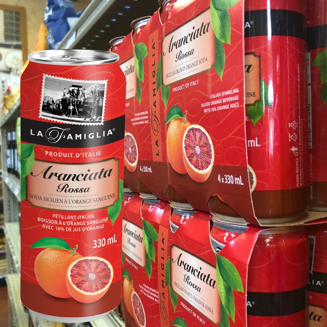 BosaFoods's tweet photo. The brand new line of  La Famiglia Italian Sodas has arrived direct from Italy!  Try all 5 flavours and find your favourite! https://t.co/SHjxVyKMp2