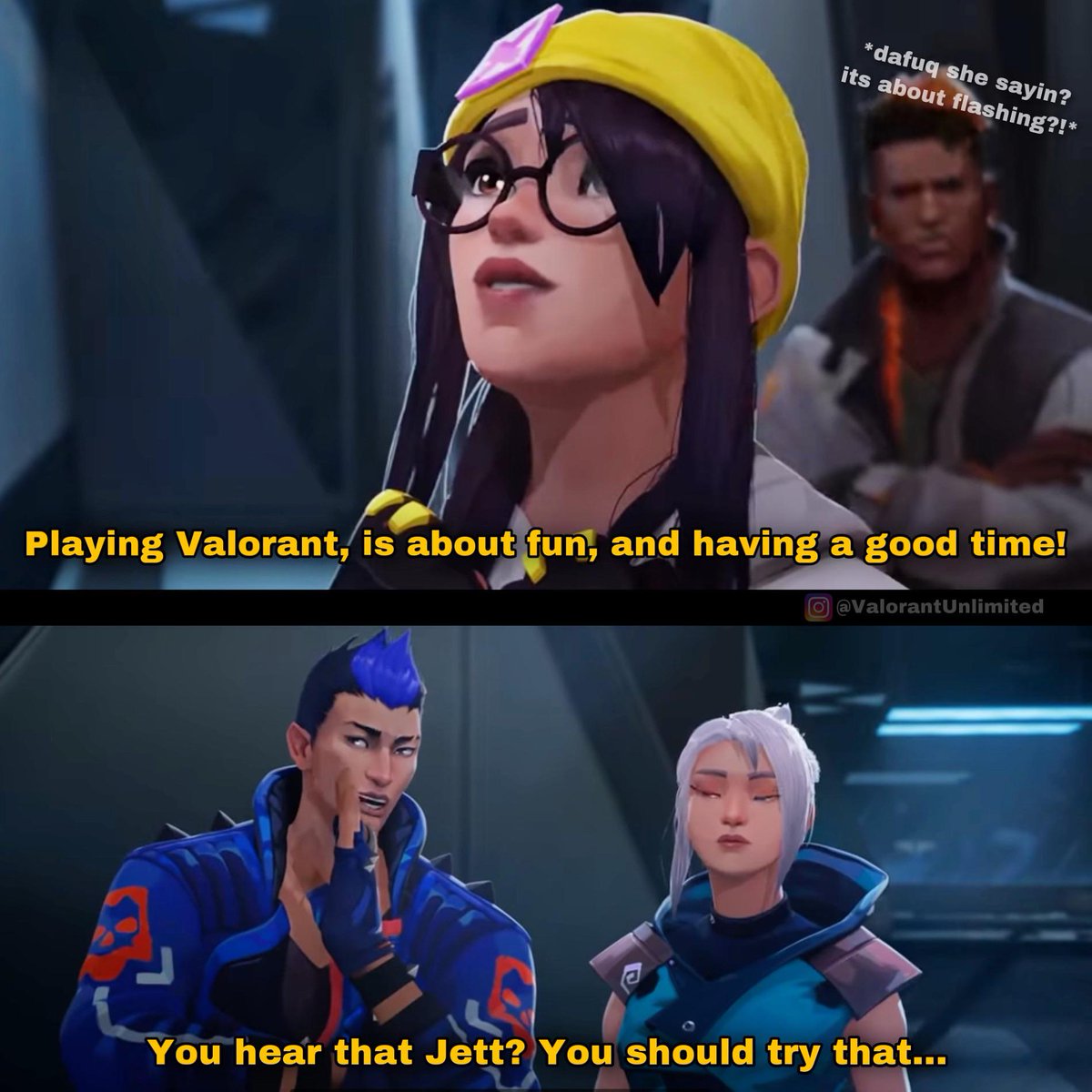 PlaysRanked's tweet photo. just fun, right #VALORANT https://t.co/tU4qZFqsDh