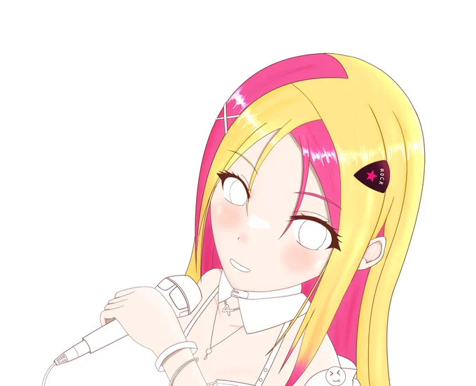 次、好きなおめめを塗る!