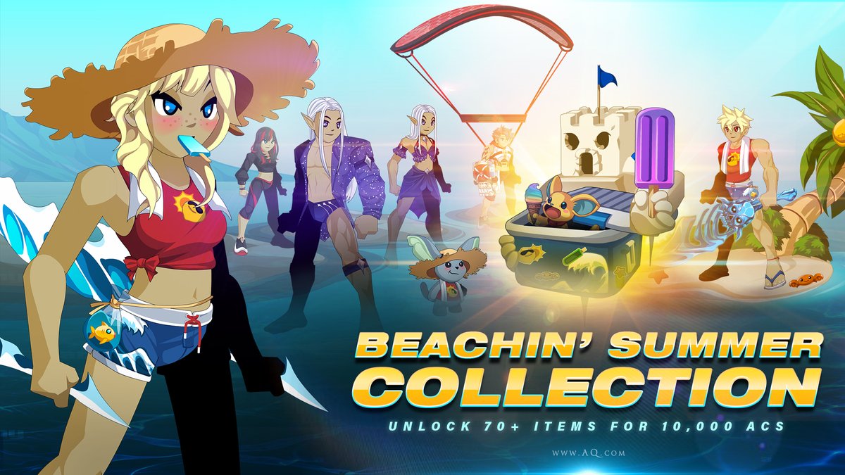 Alina_AE's tweet image. Summer's here and so is a chance to win one of three free Collection Chests! Like and retweet this post by 11:59 PM EST on Monday, June 13th for a chance to get 1 of 3 free chests. #AQWSummerGiveaway AQ.com