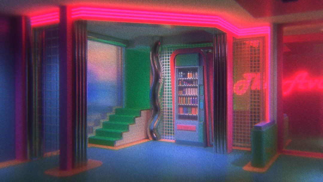 The Avalon #neonsaltwater #nftartist #nftart #3Dartist