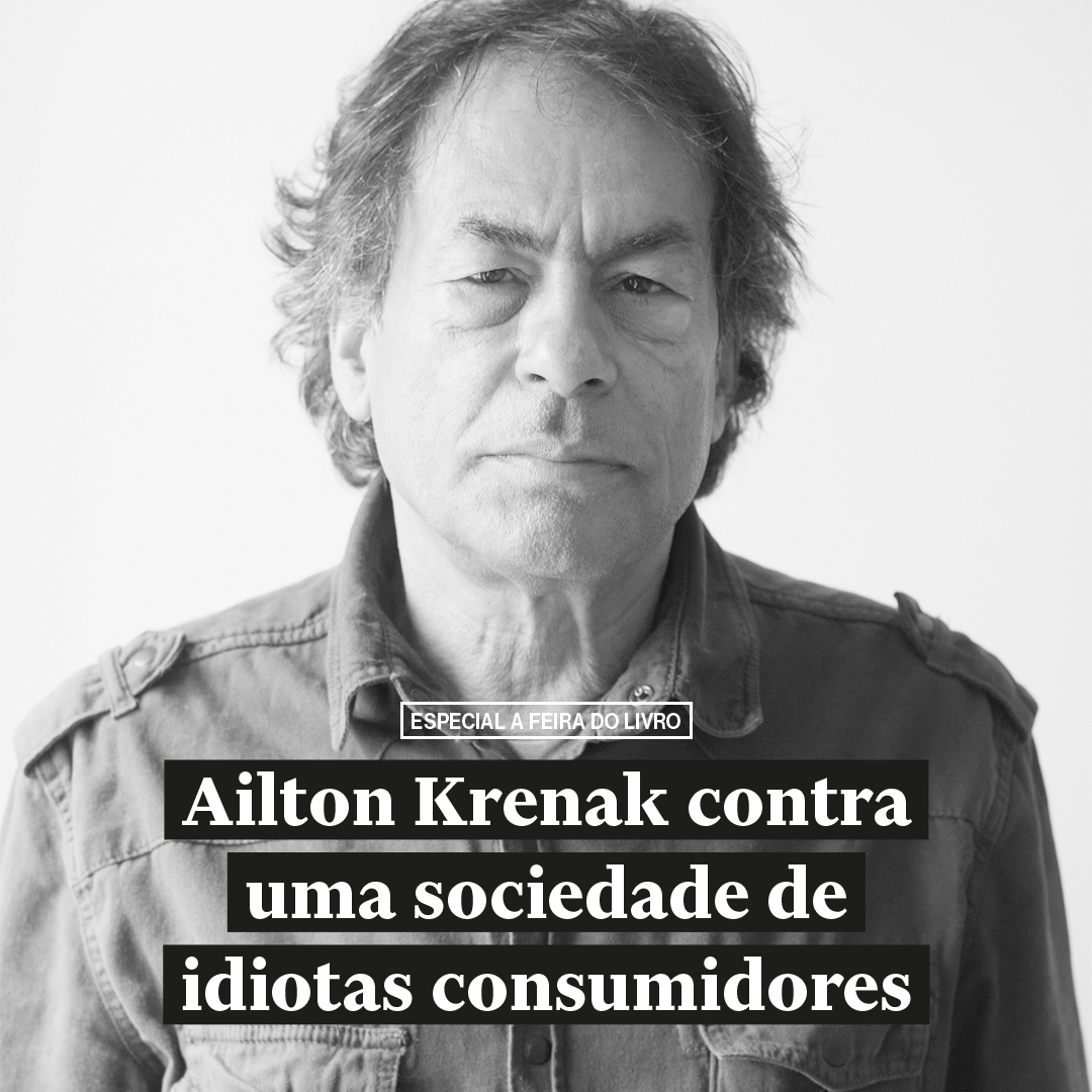 afeiradolivro's tweet photo. @quatrocincoum na #afeiradolivro | Contra uma sociedade de idiotas consumidores — N’A Feira do Livro, o líder indígena Ailton Krenak alerta para a fúria do capitalismo e os perigos da mineração.

✒️ Marília Kodic https://t.co/fT85MUqX2l