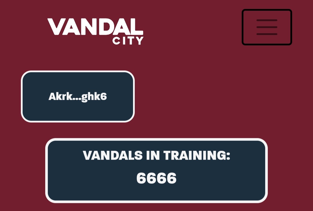 6666 Vandals staked! 🥳 <a href="/VandalCityCorp/">VNDLS</a>
