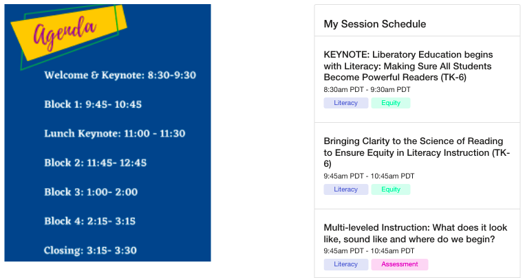 EmilyCremidis's tweet photo. Which sessions are you attending at ELSB next week?
https://t.co/FApWNPWTaY
#literacy #Ready4rigor #collabclass https://t.co/0T89SmyaCw