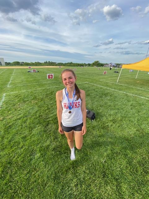 HadTwpSports's tweet photo. Results Group 1 State Championship
*Meghan Lex:4th 3200 11:56.44
*Hailey Bresch: 5th Long Jump 16'4"
*Lilli Santomauro:2nd  100m 12.22 
(12.20 trials for new school record)
3rd Long Jump 16'6.5"
Emerson Levins 3rd pole vault 9'6" (ties school record) FlyHighHawks! 
@njmilesplit https://t.co/zs24wHKg5v