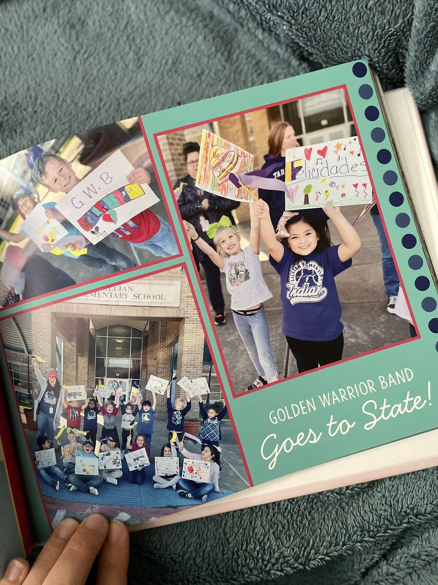 EmilyBynum5's tweet photo. My last year of first grade is officially in the BOOKS! 🥺💜😭 What a crazy, fun, exhausting, busy year it was! I’m going to miss my first grade team FOREVER AND EVER but couldn’t be more excited for all the adventures to come in Kinder! #shutterfly #memorybooks https://t.co/lVD59IhVBB