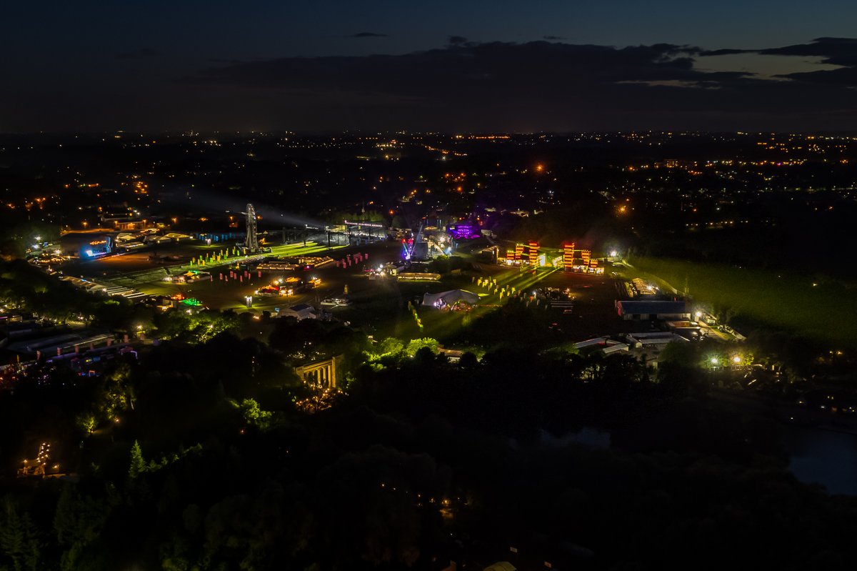 DanTheDroneMan's tweet photo. #Parklife2022 #parklifeweekend #parklifefestival If the warmup is anything to go by, there's going to be a lot of very happy people in #heatonpark #Manchester tomorrow night! https://t.co/sJ9vTvQt3j
