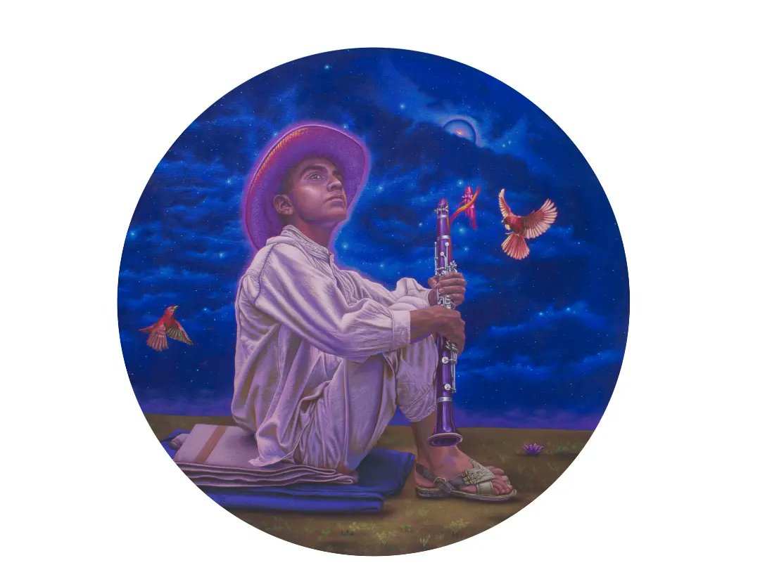 AxoOscar's tweet photo. "La noche transfigurada", nueva #pintura. #acrylicpainting #artemexicano #contemporaryart
#gallery #arteoaxaqueño #contemporaryartist
#oaxaca https://t.co/qMdApMwfeW