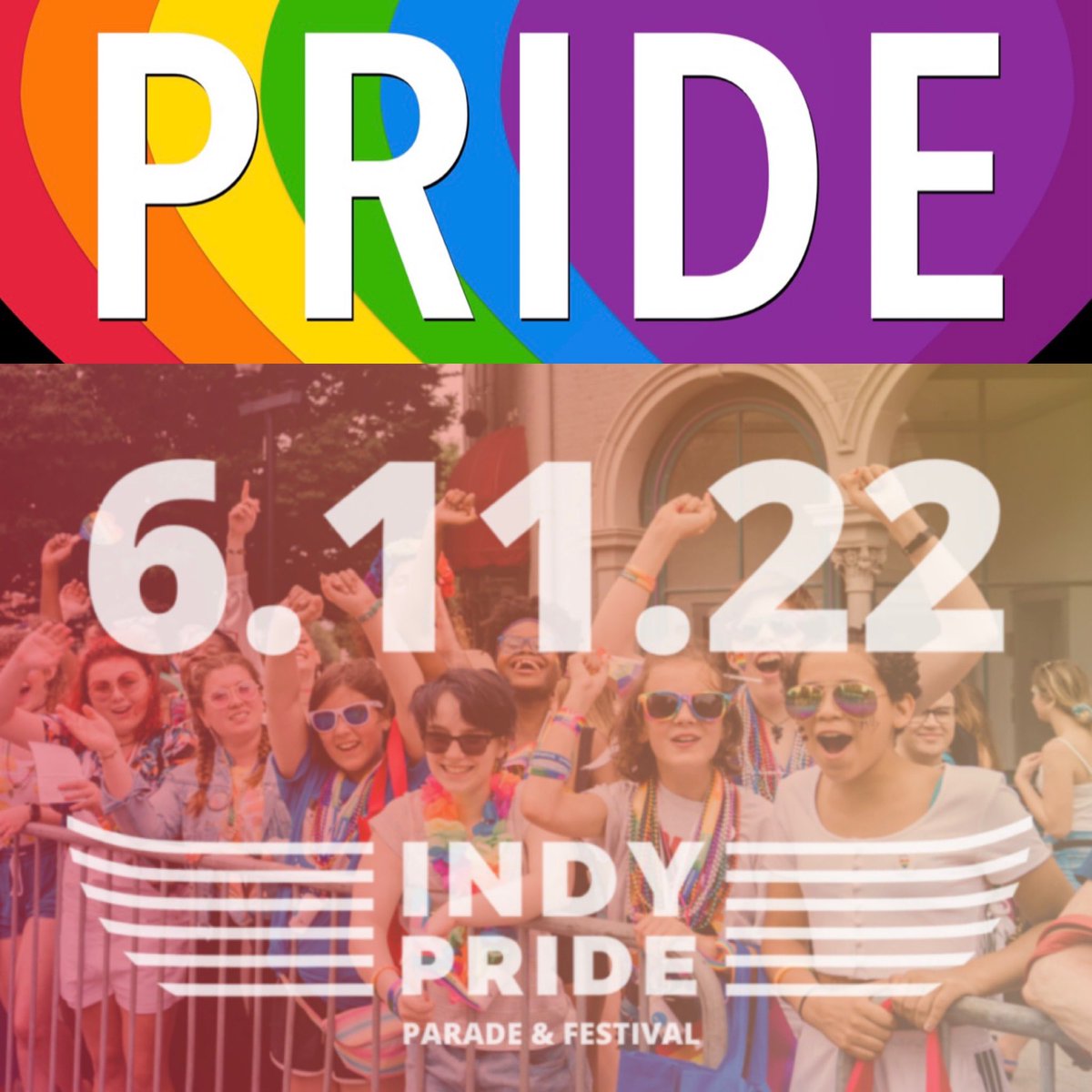 So happy to have the #pride parade back! We open at 9am tomorrow for all the festivities! #indypride #indyprideparade
