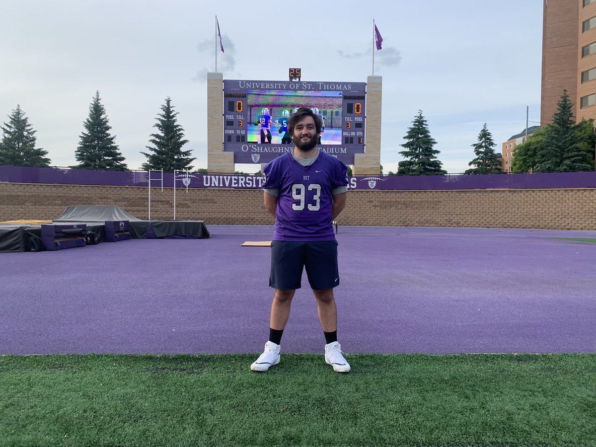 Had a great time yesterday at <a href="/UST_Football/">St. Thomas Football</a> loved learning about the program! <a href="/CoachJakeLandry/">Jake Landry</a>