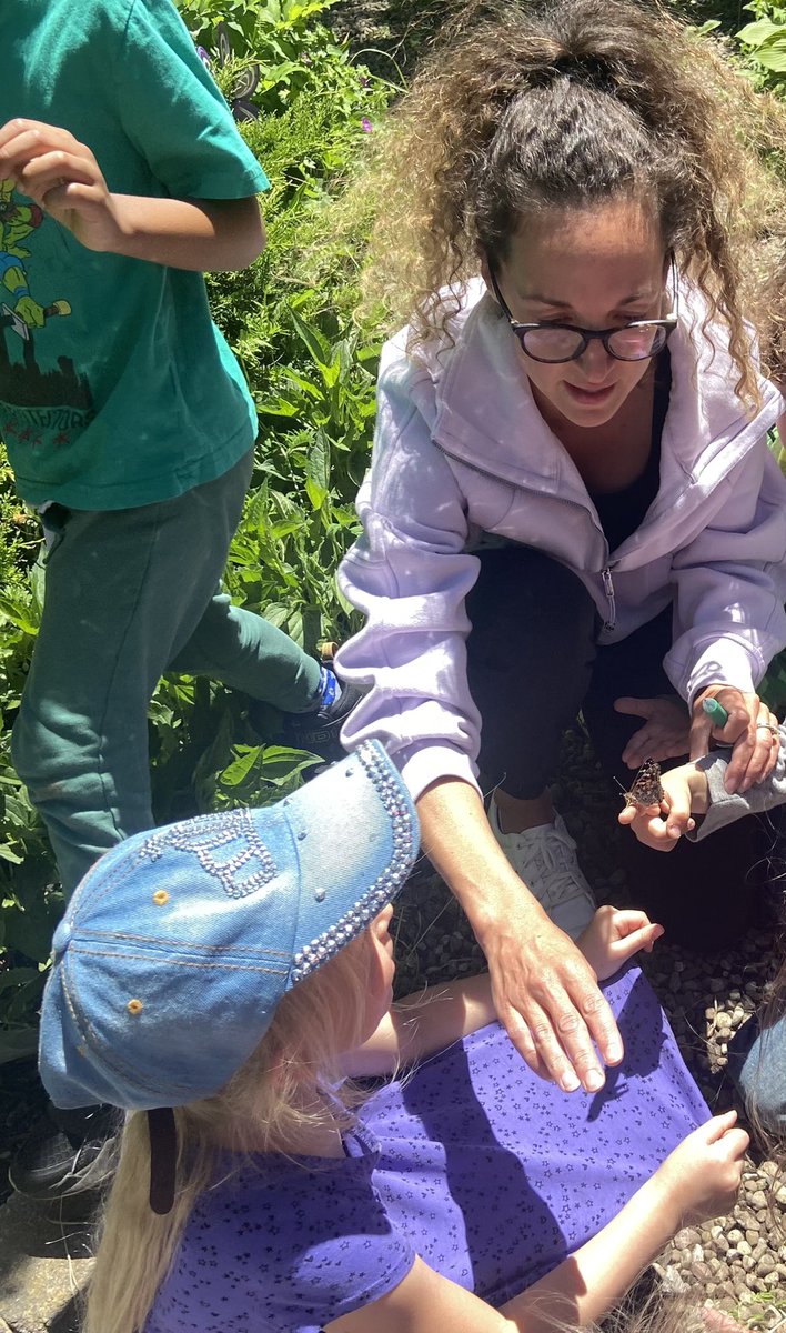 Thank you <a href="/MrsEskedjian/">Amber Eskedjian</a> for helping us release out butterflies today. <a href="/CundlesHeights/">Cundles Heights PS</a>