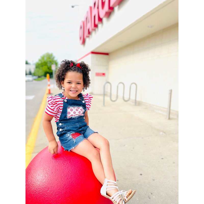 VsSullivan's tweet image. She @Target obsessed just like her momma! ❤️ I was pregnant with her when I started my Target career so Its pretty much in her DNA 🥰