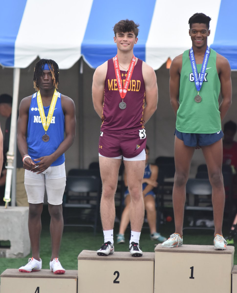 OPP__Sports's tweet photo. Second in the state ain't that bad!

Medford senior Henry Grayson (@HenryGrayson20) finishes as the Class A runner-up in the boys 400-meter dash to close out his track and field career with the Tigers.

Next up for Grayson? @SDCoyotesXCTF. https://t.co/B8bOJxsjzg