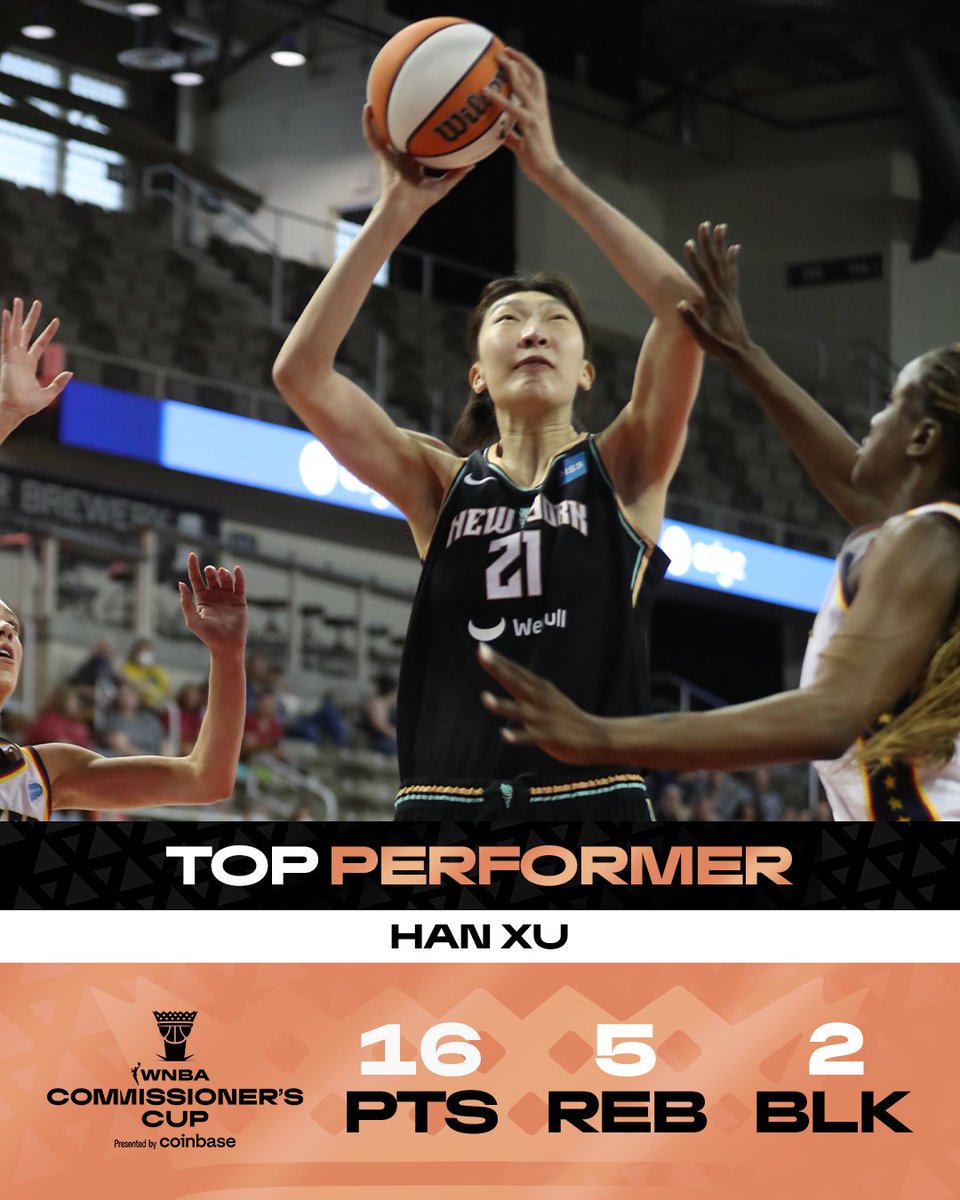 NetsDaily on Twitter "RT WNBA Careerhigh 16 points for hanxu_521 👏"
