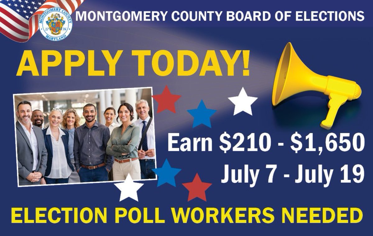 Gilberto Zelaya (@drz_electionnut) on Twitter photo Not being able 2 consolidate precincts into vote ctrs due 2 the lack of poll wkrs is an "emergency". Concern over instantaneous election results is not. It's called delayed gratification. (URGENT PSA: <a href="/777Vote/">MontgomeryMDVotes</a> needs poll workers! 🆘️ Apply: www4.montgomerycountymd.gov/BoardOfElectio… Not being able 2 consolidate precincts into vote ctrs due 2 the lack of poll wkrs is an "emergency". Concern over instantaneous election results is not. It's called delayed gratification. (URGENT PSA: <a href="/777Vote/">MontgomeryMDVotes</a> needs poll workers! 🆘️ Apply: www4.montgomerycountymd.gov/BoardOfElectio…