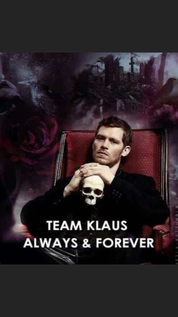 #Klaus He will always and forever be the BEST Original Vampire/Hybrid…The Legend…The King. Family is power. His character growth was the BEST I’ve ever seen. He brought me joy, happiness, and tears. The Mikaelson’s will always be family to me. Thank you! <a href="/JosephMorgan/">Joseph Morgan</a>