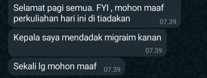 7flaming0's tweet photo. Tiap hari aj ya bu dosen terbaik ngeprank anak mahasiswanya huhu https://t.co/HMYCXE4Zq7