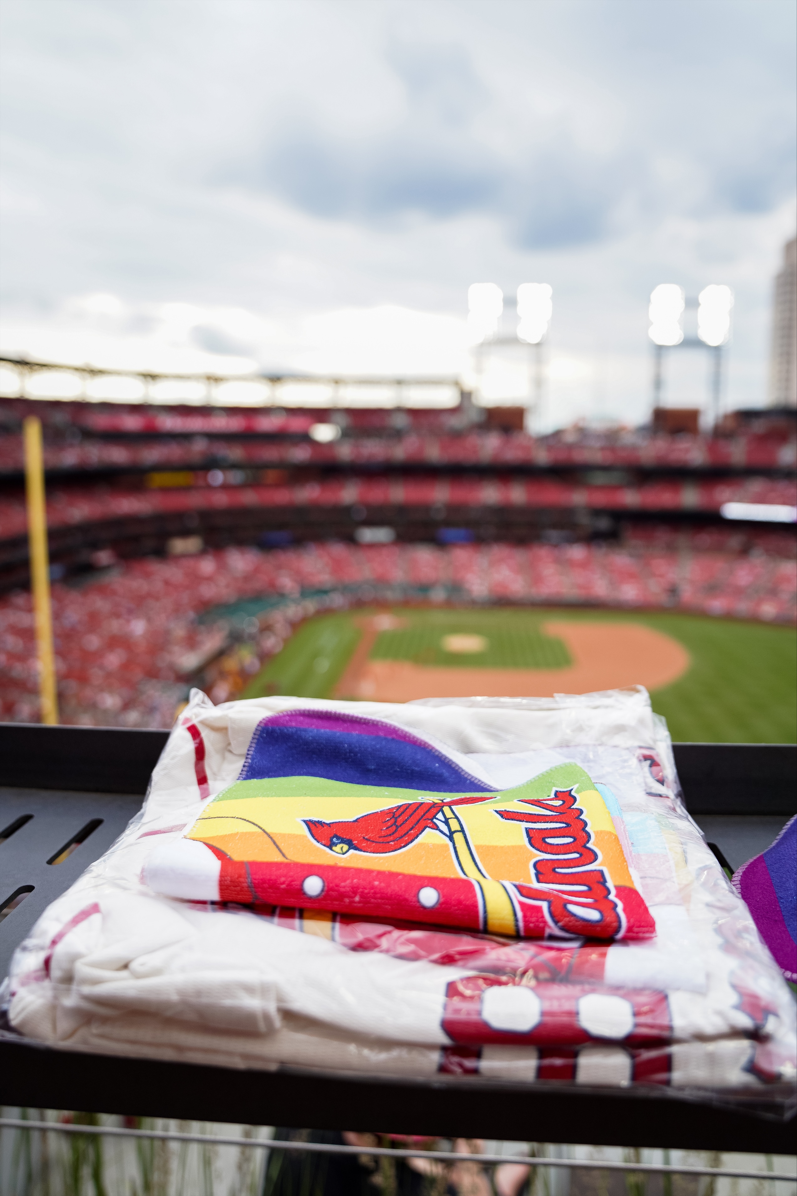 St. Louis Cardinals on X: Happy Pride Night! Tonight's theme night  benefitted PFLAG of Greater St. Louis, which provides community, support  and hope to LGBTQ+ people and their parents, families, and friends