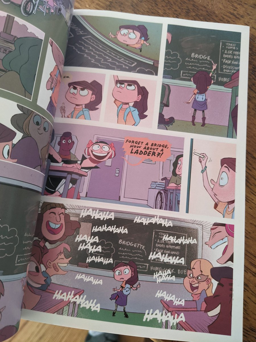 Hello I am here to gush about The Girl and the Glim, a graphic novel by @OldSwifty w/ colors by @michaeldoigart - this is a beautifully composed, excellently written, heartfelt, and lovingly drawn first volume that I cannot recommend enough! It's on sale now and kicks ass 