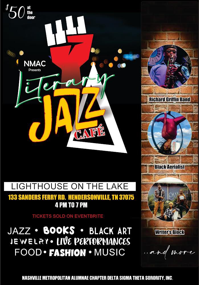 We can’t wait to see you at Literary Jazz Cafe this Sunday, June 12th! Tickets are still available online &amp; can be purchased at the door as well. 
Tickets: eventbrite.com/e/335984417437
