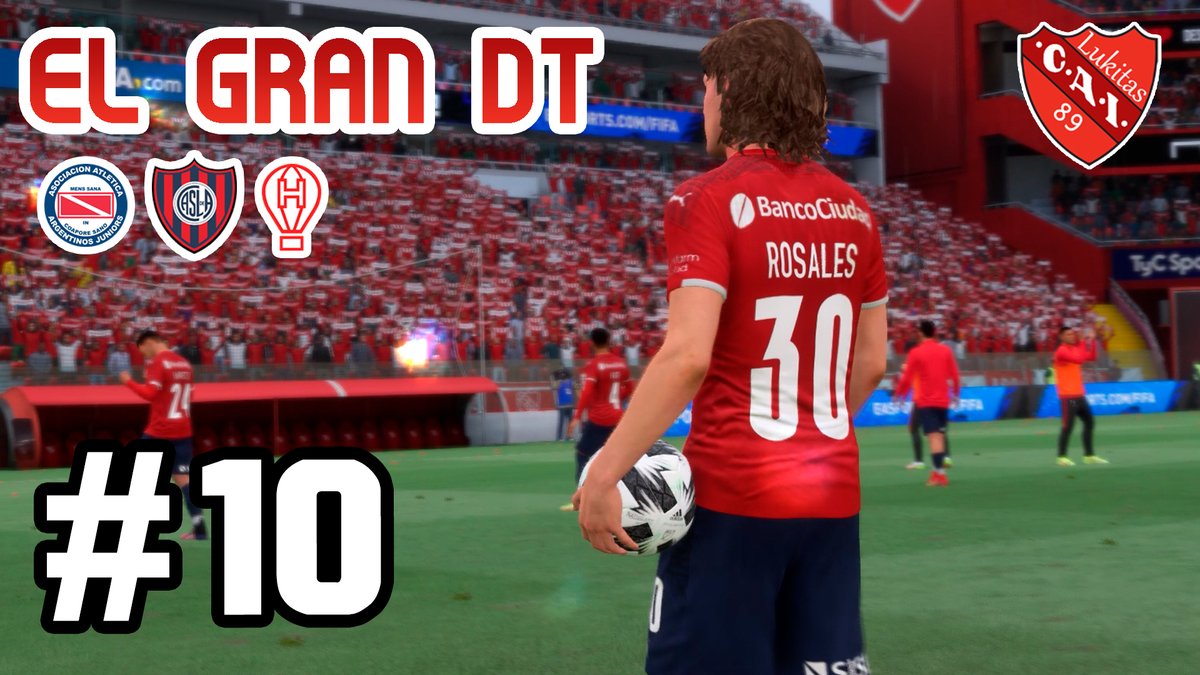 Lukitascai89's tweet photo. 🔥 PIBES ON FIRE !!!

❤️y🔁Se agradece !!! 😉
▶️ https://t.co/niSUuHlCZJ ◀️

#ElGranDT #FIFA22 #Independiente
#TodoRojo #GranDT #Argentina 
#ModoCarrera con 
@Independiente

#PS4 #PS5 #PC https://t.co/ohJf1BUJqk