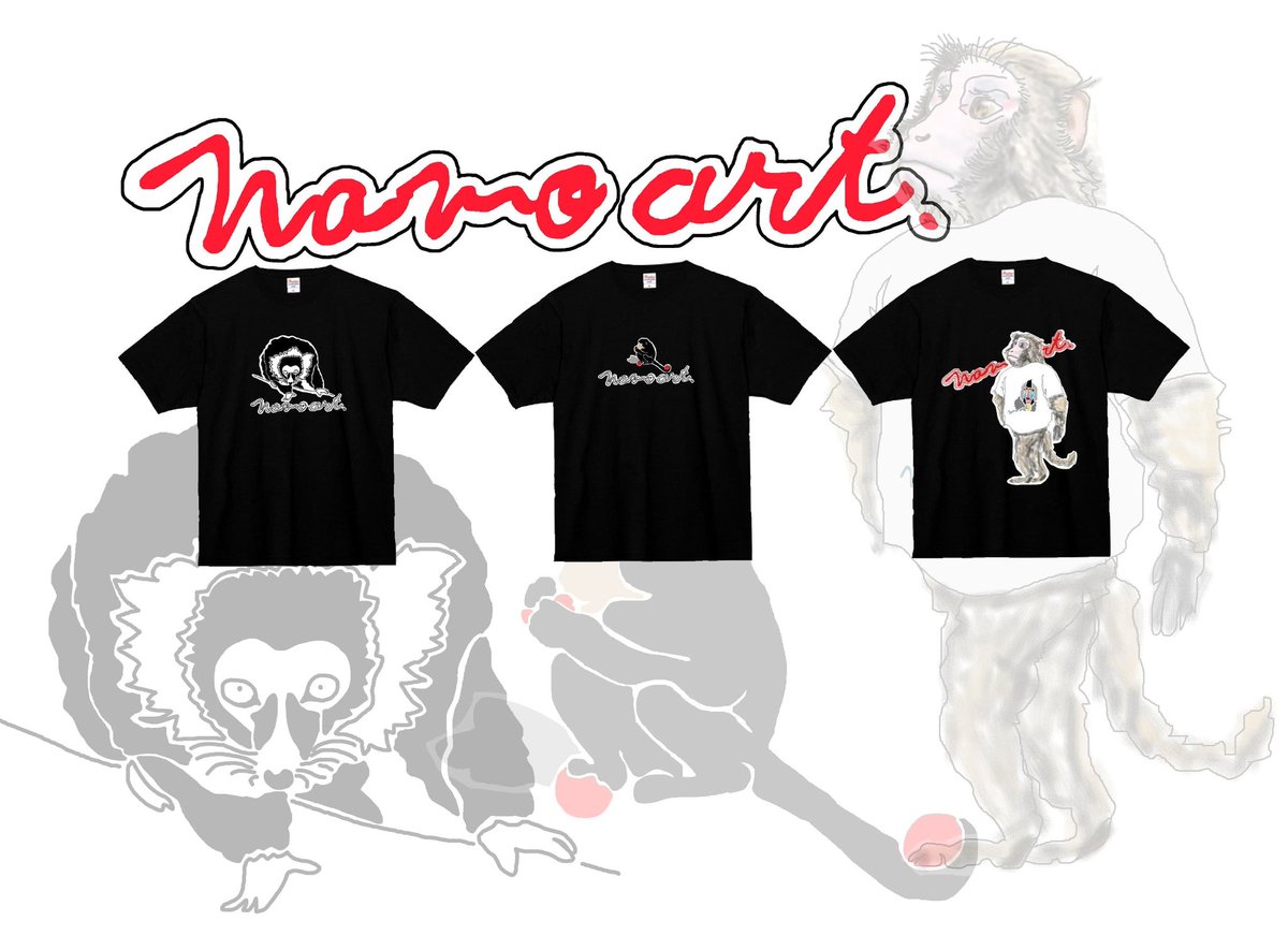 maamoonn's tweet photo. #mamoart #さる #Ｔシャツ #3枚 #セットをショップで
https://t.co/Mf1OUAnY9A https://t.co/X7ksSDEOIb