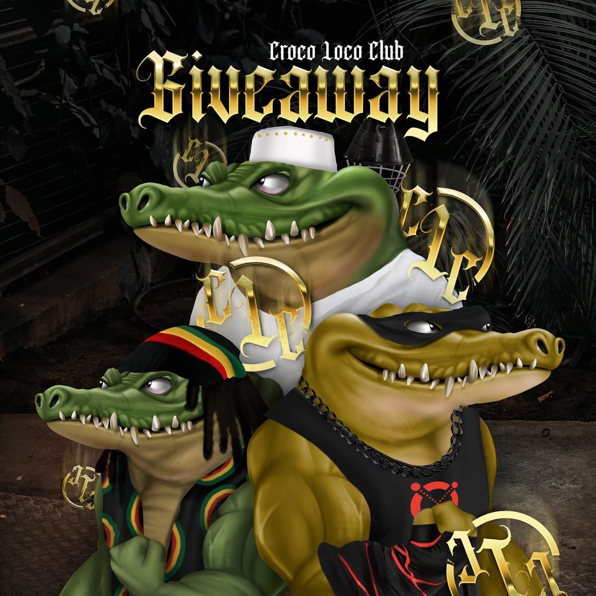 greeN_F_T's tweet photo. 🎁💥#NFT #GIVEAWAY 💥🎁

It’s my birthday Fam’, so i’ll let you win one croc’ in collab with my dear @CrocoLocoClub !

🐊 Follow @CrocoLocoClub  + me 

🐊 ❤️/♻️

🐊Tag 3 Friends

draw in 48h ⏰

have a great day !
#Elrond #NFTGiveaway #ElrondCommunity #NFTCommunity #NFTProject https://t.co/ja1QM5TYBb