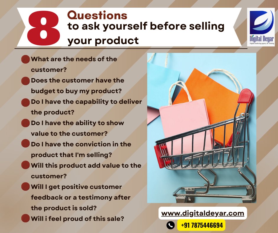 DeyarDigital's tweet photo. Selling is about people — people connecting with other people and solving their problems or meeting their needs. 90% of selling is conviction and 10% is persuasion
#digitalmarketingtrainer #websitedesigninganddevelopment #digitalmarketingtraining #digitalmarketer #seo #googleads https://t.co/e149AlGeIn