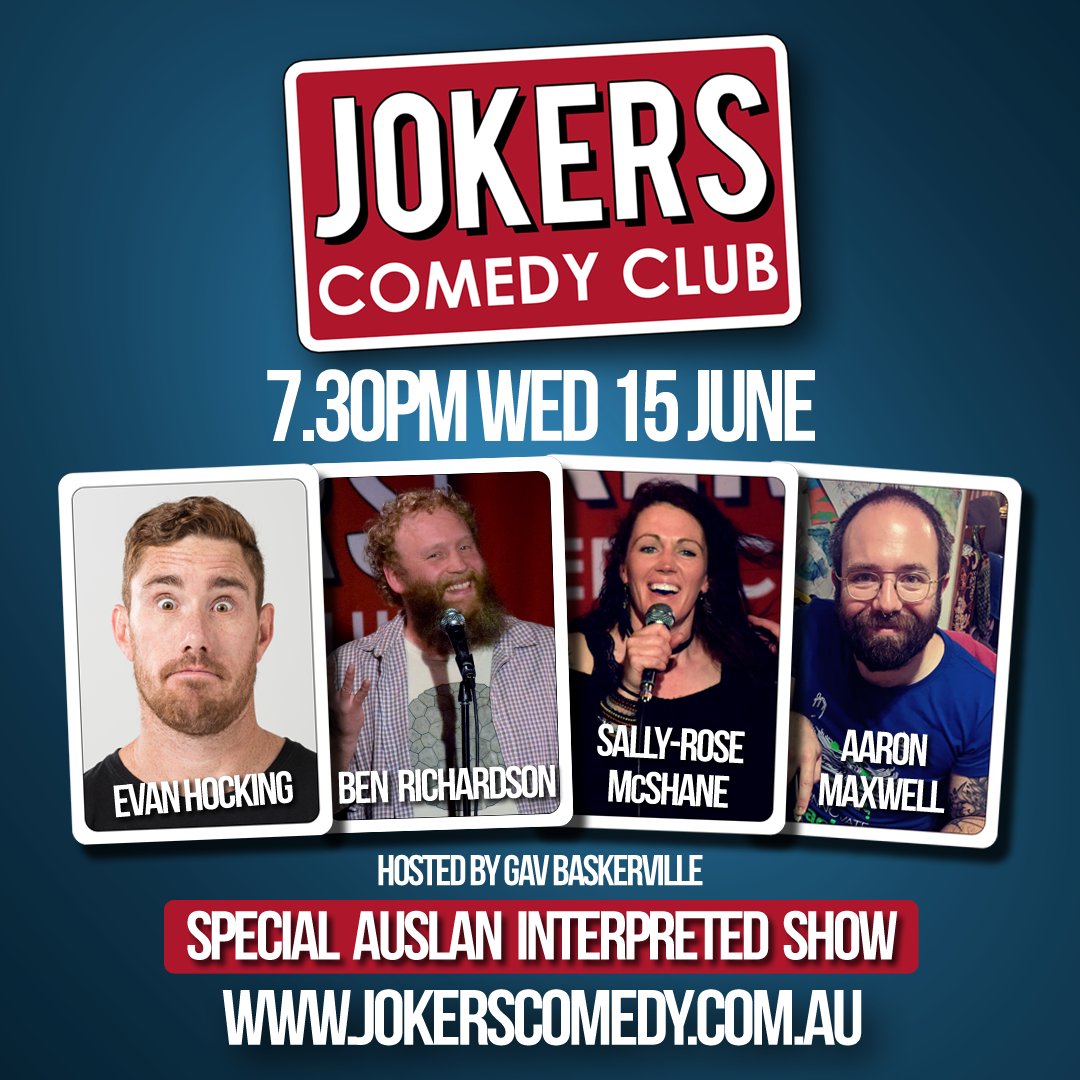 Jokers_Hobart's tweet photo. We only have three Wednesday night shows left and two of them are already SOLD OUT, so this coming Wednesday is your LAST CHANCE to experience one of Australia's best comedy venues before it closes! BOOK NOW! https://t.co/8JcOI2zZDY https://t.co/EgxkxYsGsx