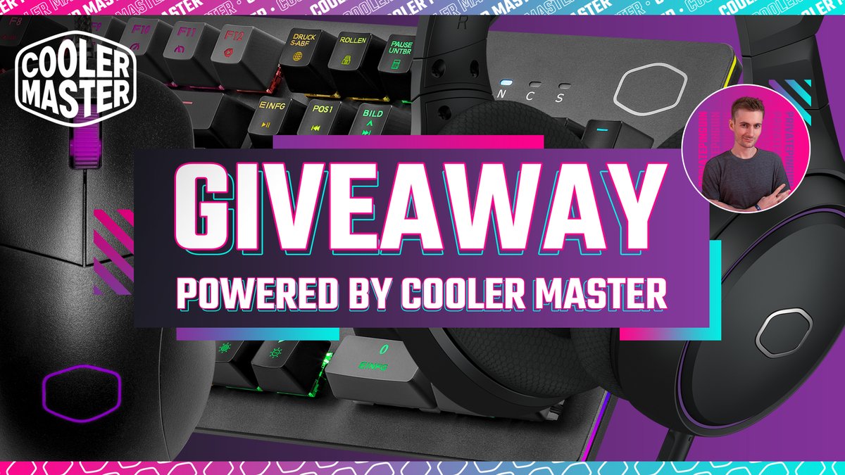 CoolerMasterGER's tweet image. Wir freuen uns verkünden zu können, dass @PrivatePinguin ab sofort im Team Cooler Master ist - herzlich willkommen 💜 

Passend hierzu haben wir ein kleines Willkommens-Giveaway: gheed.com/giveaways/g-Dp…

#CoolerMaster #MakeItYours #Giveaway