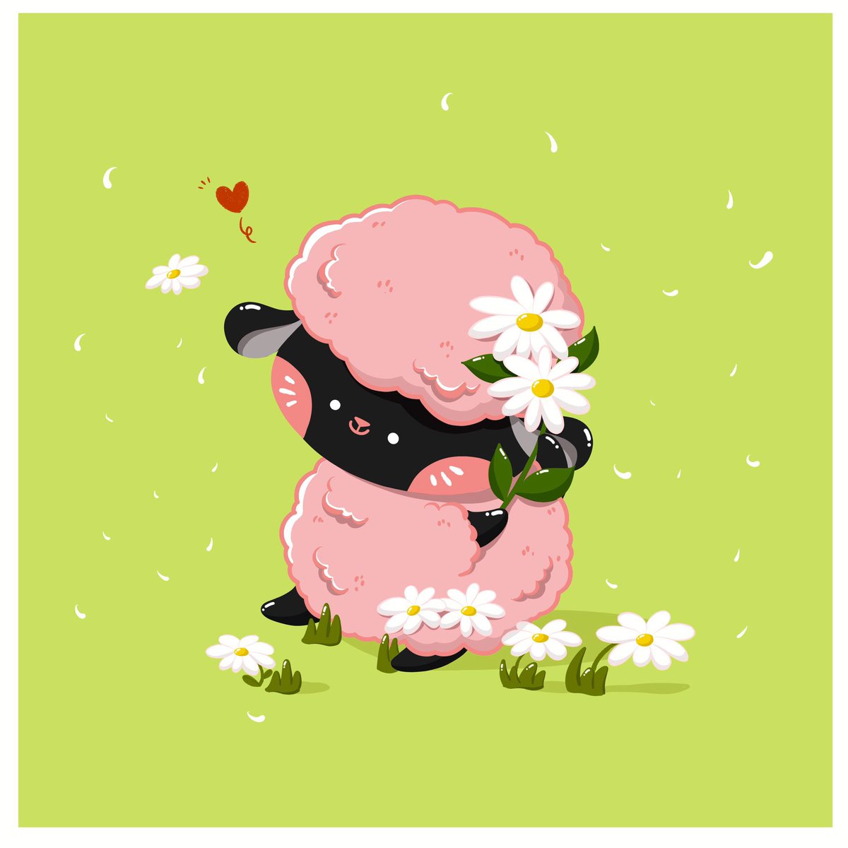 GM! ☀️ 

What weekend plans does everyone have? We have Cottonball a makeover and think she looks pretty darn cute in pink… 🐑 💖 

#nfts #nftdrop #nftkids #nftart #nftartist #nftcollector #nftcommunity