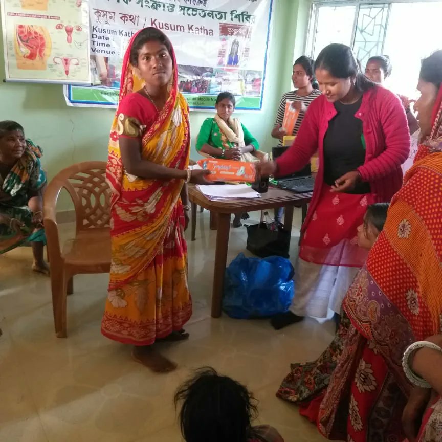 SquadPads's tweet photo. This journey of Spreading #menstrualhygiene is a long one. And we are so proud of our #padsquadder Deepa who has been our torch bearer.
Some images of the sessions held in #dariapur #burdwan #WestBengal
@ABPNews https://t.co/SdT7TzjlDO