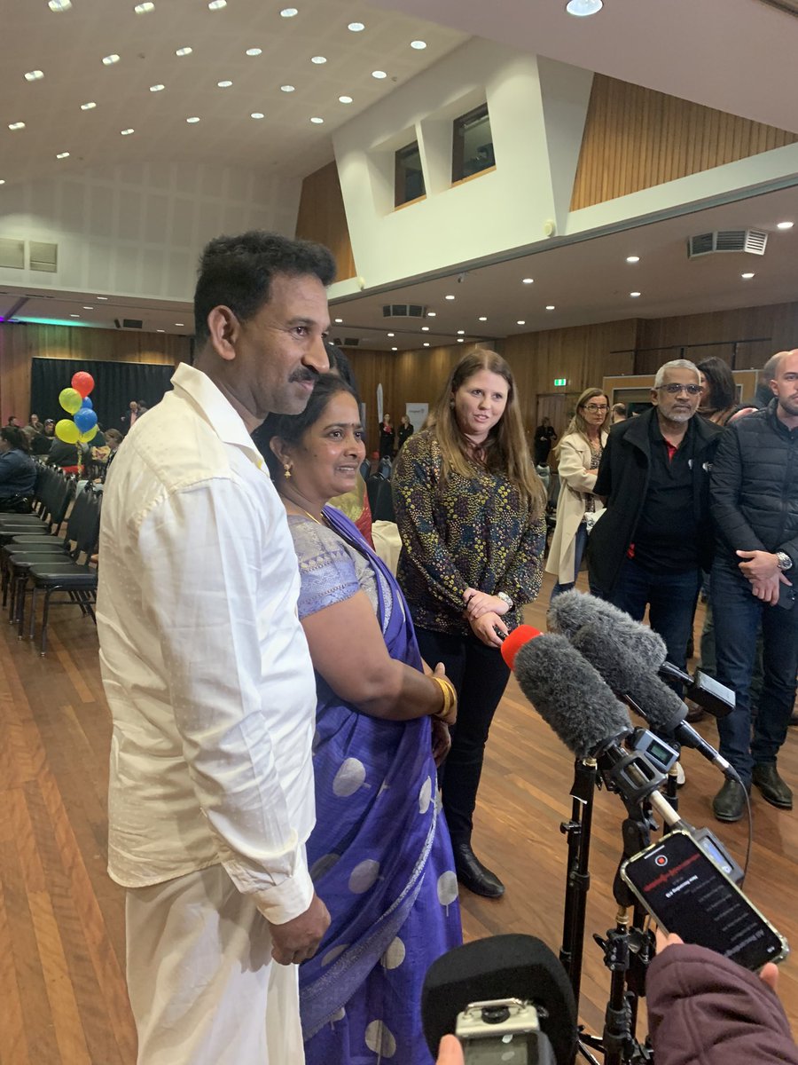 Priya says she slept well last night - after four years of restless nights in detention. 

“I was so surprised when I saw this much love from the community.. I’m so thankful and I’m so grateful.” <a href="/GuardianAus/">Guardian Australia</a>