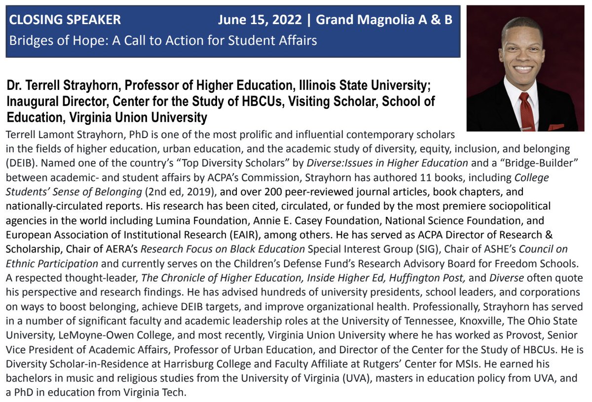 Just landed <a href="/CityCharleston/">City of Charleston</a>, SC, ready to keynote the NASPA Region III Summer Symposium!🔥 

Join us tomorrow at 9am ET | <a href="/NASPAReg3/">NASPA Region III</a> #edchat