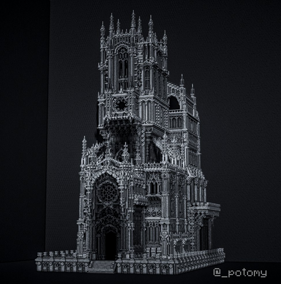 Another one without lights. #minecraft建築コミュ
