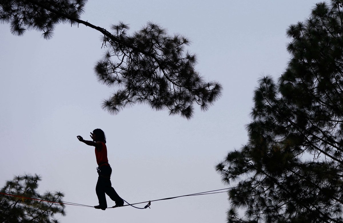 NepaliTimes's tweet photo. Ever heard of #highlining?
Saman Shrestha takes you on a tour of the new extreme sports in town that is guaranteed to get your adrenaline flowing.
https://t.co/pg0nl4oqzK https://t.co/NatxHSqGzI