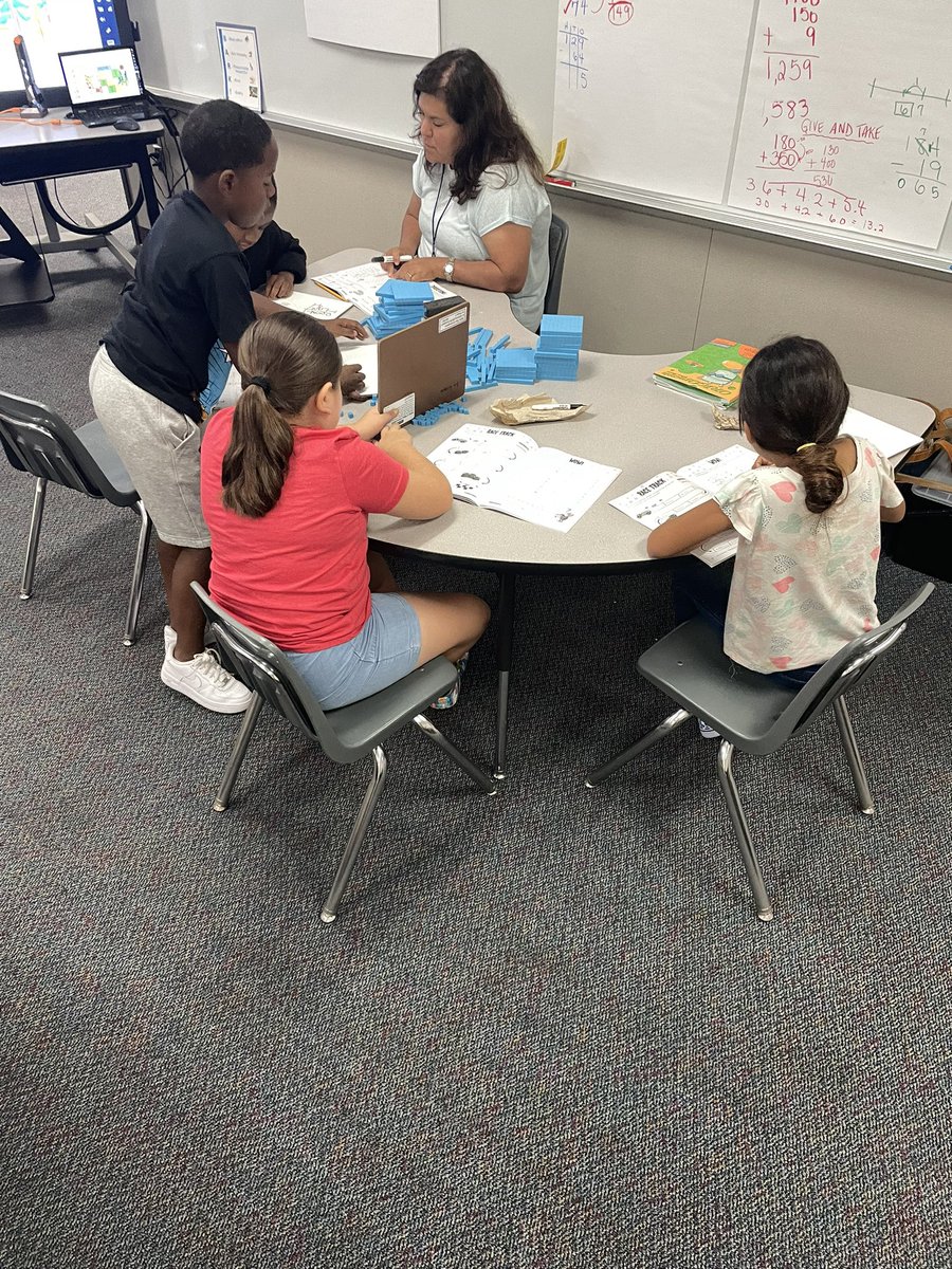 avalclark's tweet photo. Quick writes and small group instruction in full swing this week at Camp Lee. @MindyHidalgo #summeroflearning #CampLee22
#firedupaboutlearning #CampTriumph https://t.co/ft9qCoCGFI