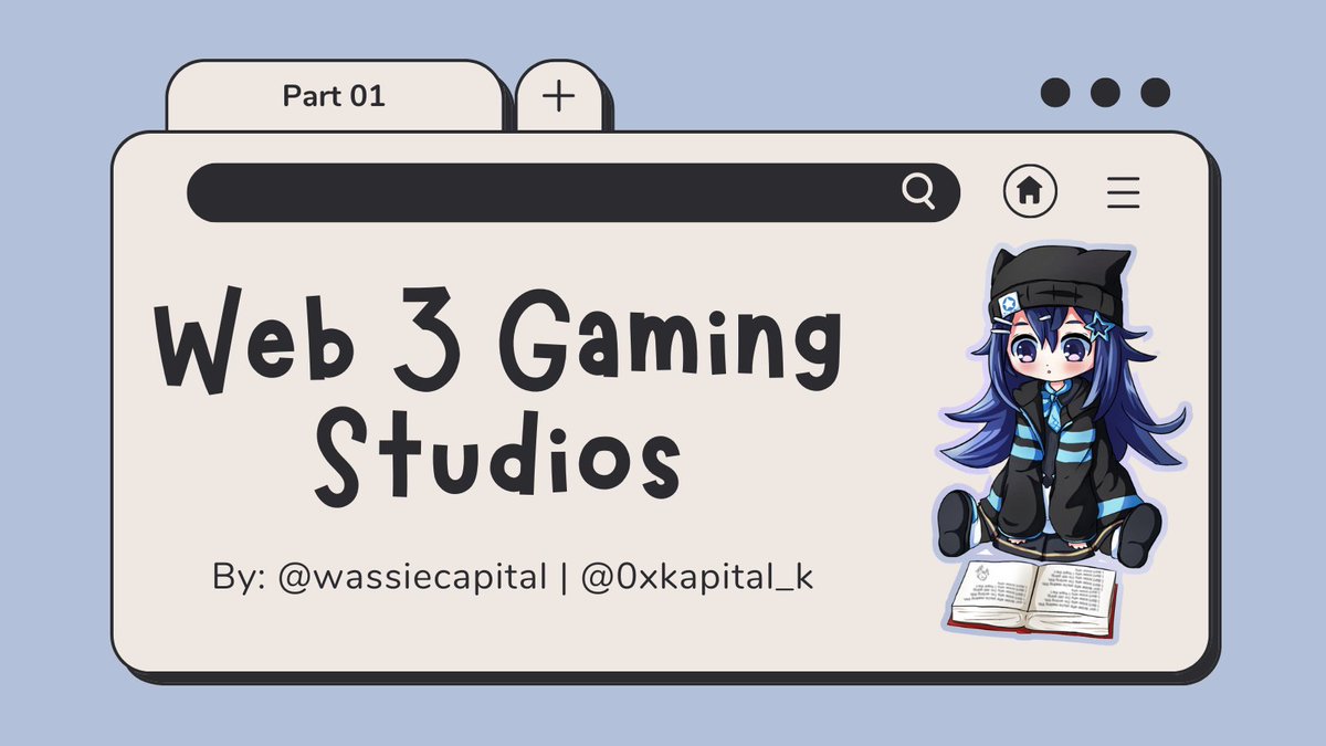 A <a href="/wassiecapital/">Wassie 🧢 (Lena)</a> &amp; <a href="/0xkapital_k/">kiet</a> collab:

We looked at 80+ web3 gaming studios and we have some findings to share. 

This will be a multi-part research piece so we hope you enjoy this first installation.