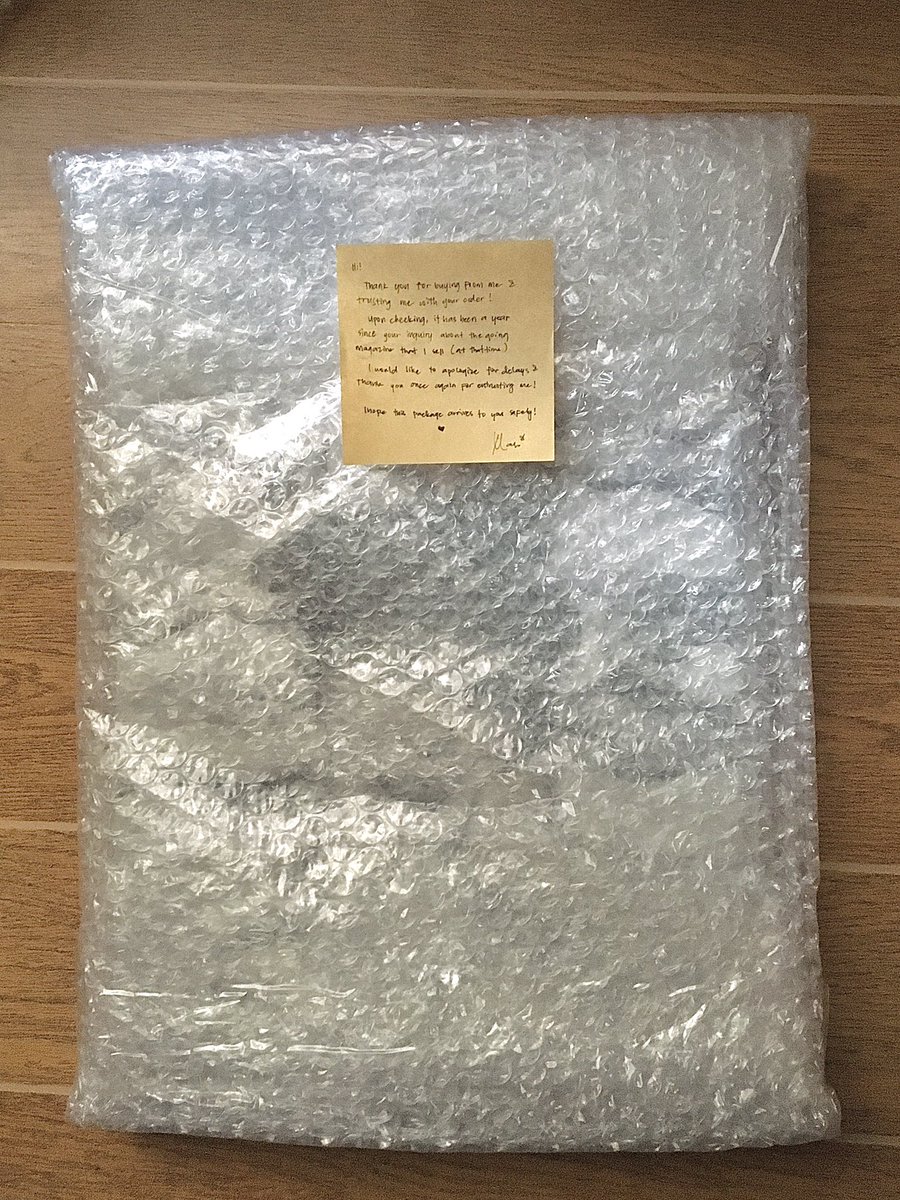 ggugyucart's tweet photo. [ 🛍 → #ggugyubuys ] 

» after a year, napauwi ko na rin to >< thank you so much for packing it safely and for your patience ! 🫶

☞ @hanshicoups ; #thankshanshicoups https://t.co/QDqoZ4lsaC