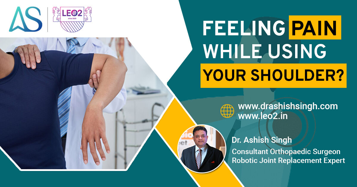 Feeling Pain While Using Your Shoulder?

#patna #bihar #anupinstitute #patnadoctor #patnahospital #orthopaedicdoctor #frozenshouldersurgery #bankartlesionrepair  #drrnsingh #arthroscopyshoulder  #arthroscopyshouldersurgery #shoulderarthroscopy  #shouldersurgery #drashishsingh